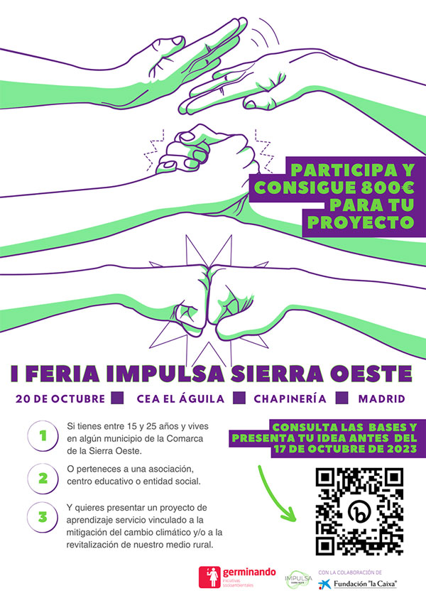 ¡Lanzamos la I Feria Impulsa Sierra Oeste con dos premios de 800 euros!